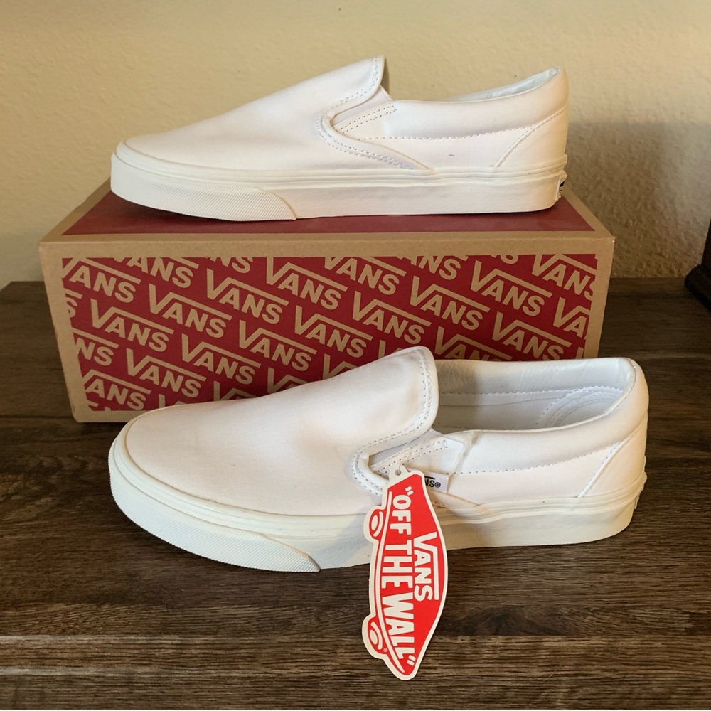 White Vans Women’s Size 9